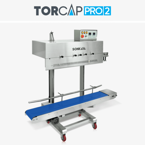 TORCAP PRO2 Tarih Kodlamalı Büyük Poşet Çuval Kapatma Makinası