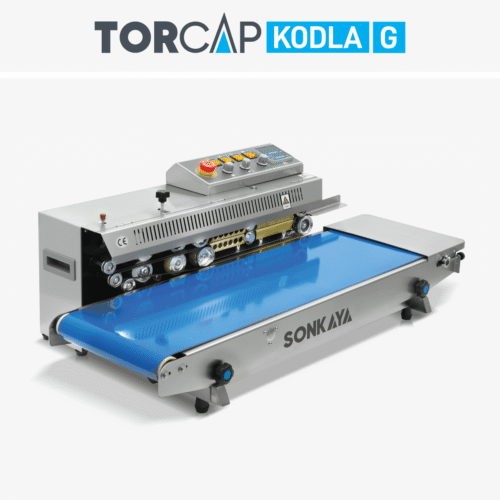 TORCAP KODLA G Tarih Kodlamalı Uzun Poşet Kapatma Makinası