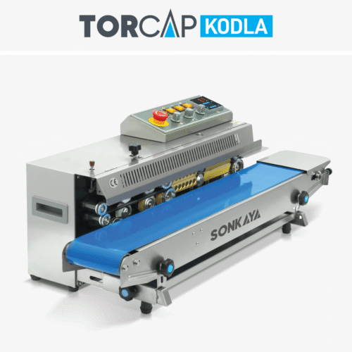 Автоматическая машина для запечатывания пакетов с кодировкой даты TORCAP CODLA