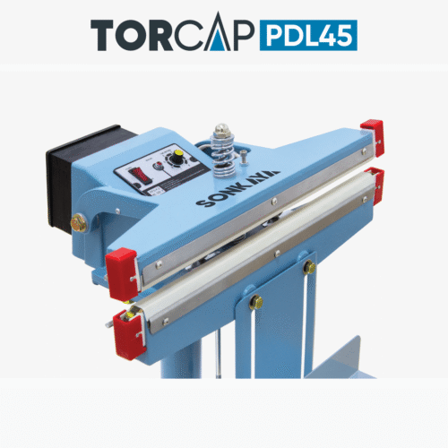 TORCAP PDL Pedallı Poşet Kapatma Makinası Çift Çeneli 10MM